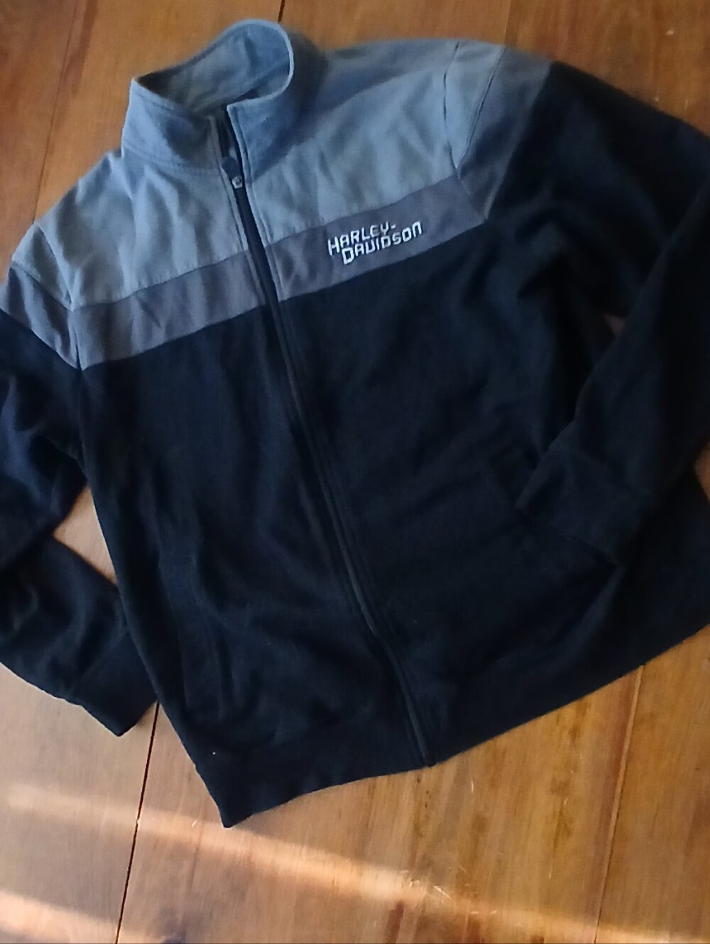 Harley-Davidson Jacket Men’s L Full Zip Barnett El Paso Motorcycle Biker